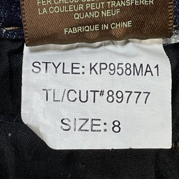 Kut from the Kloth Jeans Womens Sz 8 Blue Low Rise Ankle Skinny Denim 31x30 - Picture 13 of 13